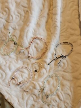 4 Ocean Bracelets Lot Of 5